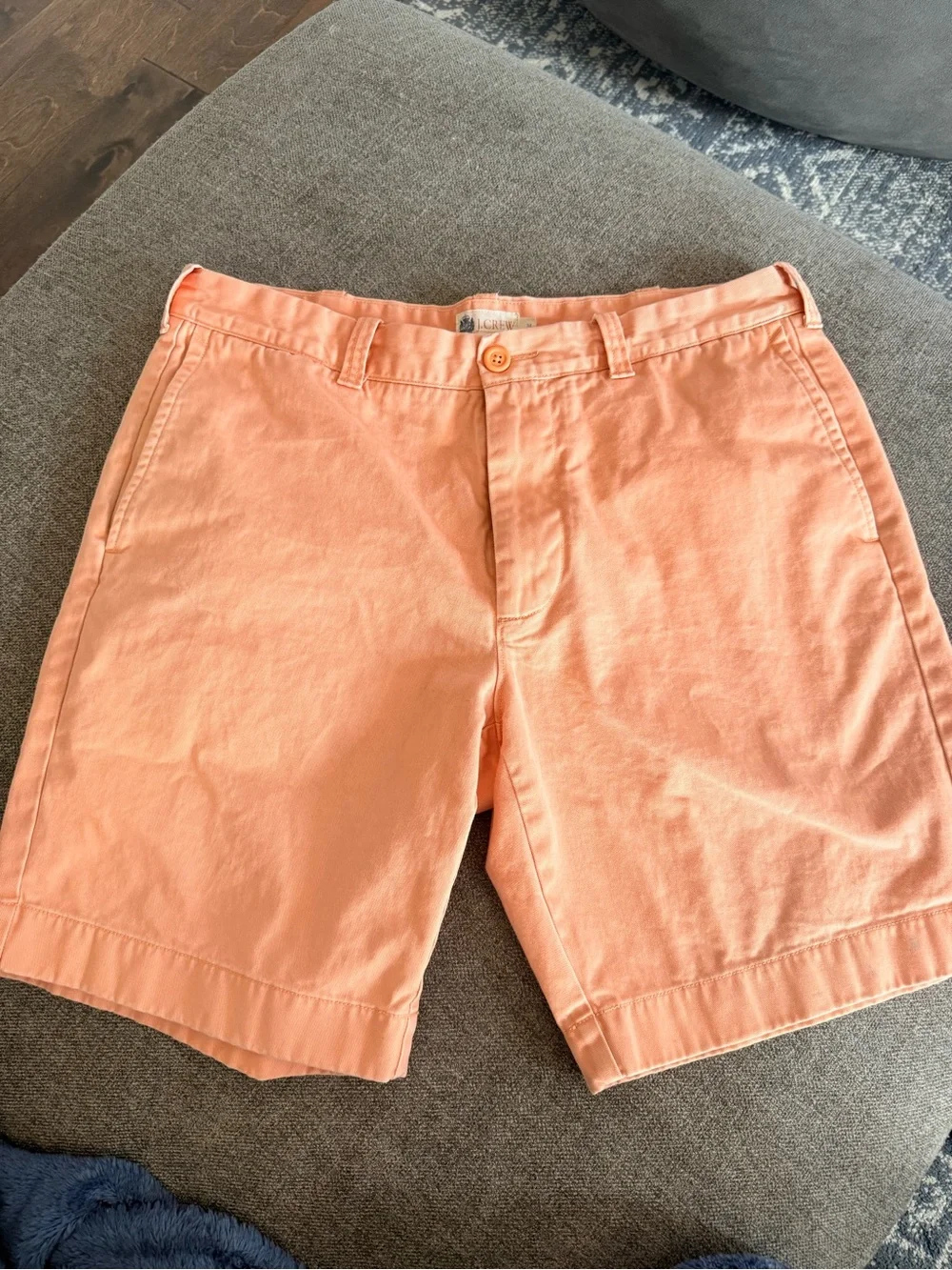 J. Crew Peach Cotton Chino Shorts